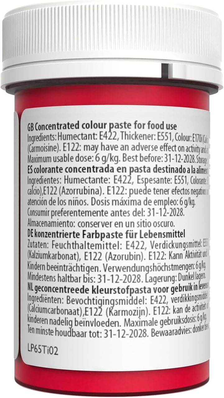 Sugarflair colorant alimentara pasta pentru fondant si martipan, Baby Pink, 25 grame Coloranti Alimentari Naty Shop