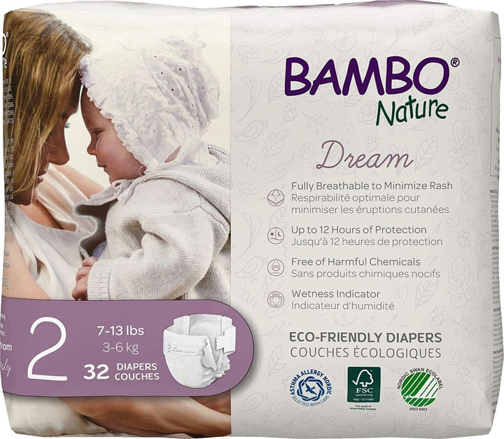 Scutece Premium pentru bebeluși - ambalaj francez/englez, mărimea 1, 36 de bucăți Mama si Copilul Naty Shop 192 2