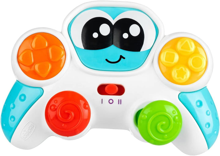 Chicco jucării volan electronic, volan pentru copii cu lumină și sunete, activități manuale, cu cârlig pentru cărucior, 6-36 luni Jucarii Bebe Naty Shop Unitate de control