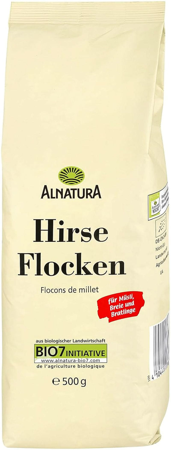 Fulgi de mei bio, 500 grame Cereale Naty Shop