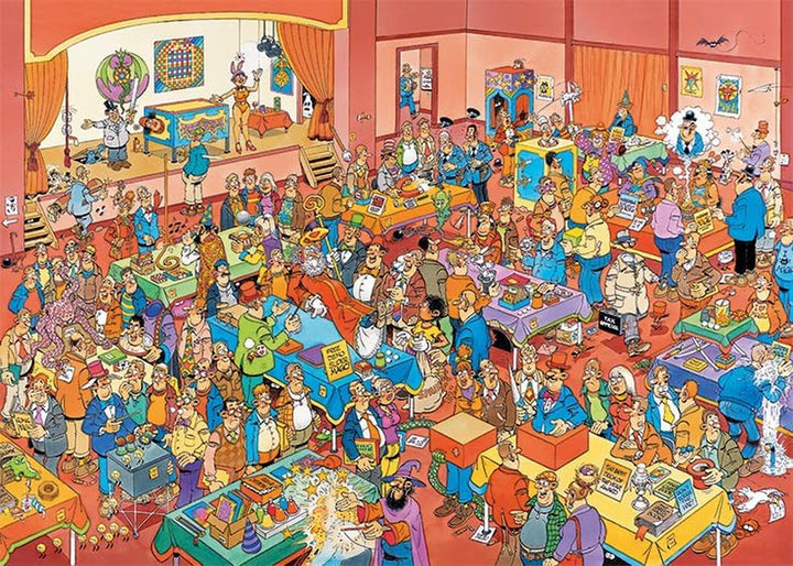 Târgul magicienilor, puzzle jigsaw 1000 piese adulți Puzzle Naty Shop