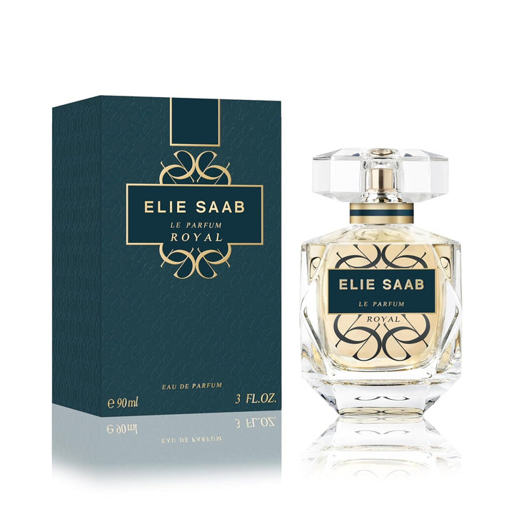 Elie Saab Le Parfum Royal 30 ml – Apă de parfum pentru femei – Parfum chypre ambrat – Note captivante de mandarină, trandafir și ambră – Sticlă transparentă din sticlă