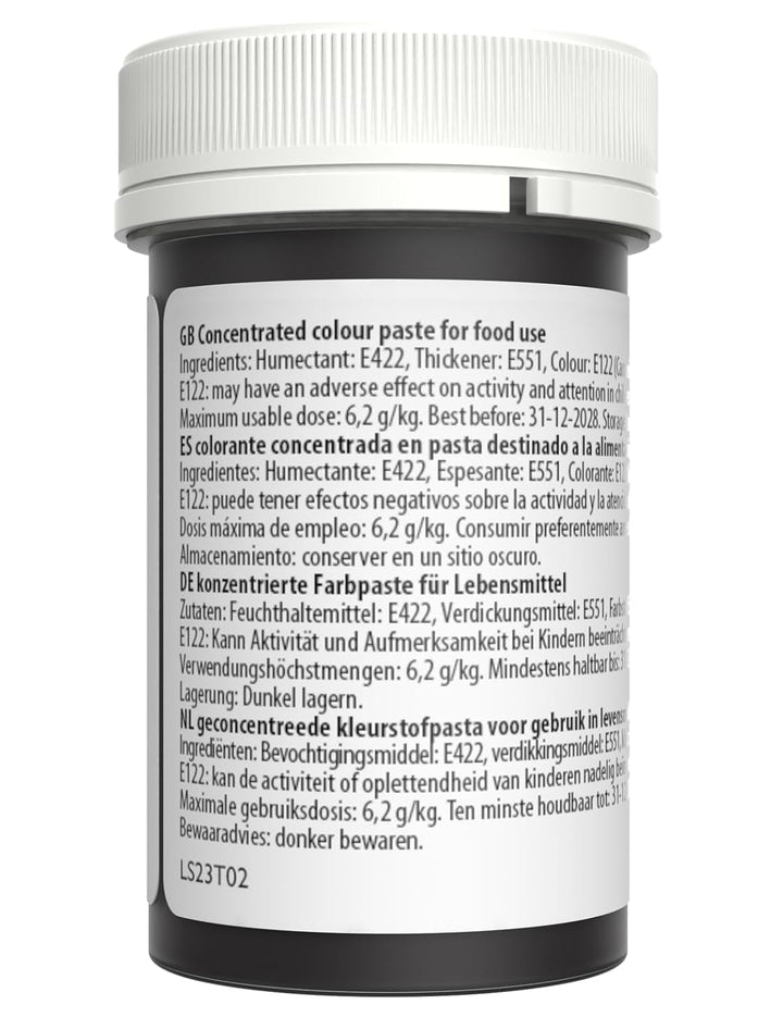 Sugarflair Spectral Fuchsia Lebensmittelfarbe Paste, Hochkonzentrierte Lebensmittelfarbe Für Buttercreme, Zuckerpaste, Royal Icing, Kuchenmischungen Und Mehr! Lebensmittelfarbstoff - 25G Coloranti Alimentari Naty Shop