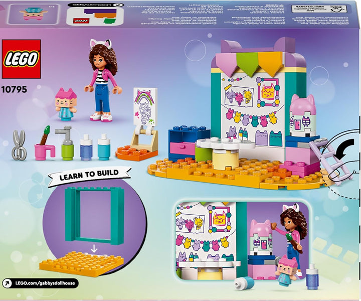 LEGO 4+ Gabby's Dollhouse Craft Fun With Baby Box, set de joacă pentru jocuri de rol, set creativ de artă și artizanat pentru fete și băieți de la 4 ani, model de jucărie House 10795 Seturi de constructie Besuche den LEGO-Store