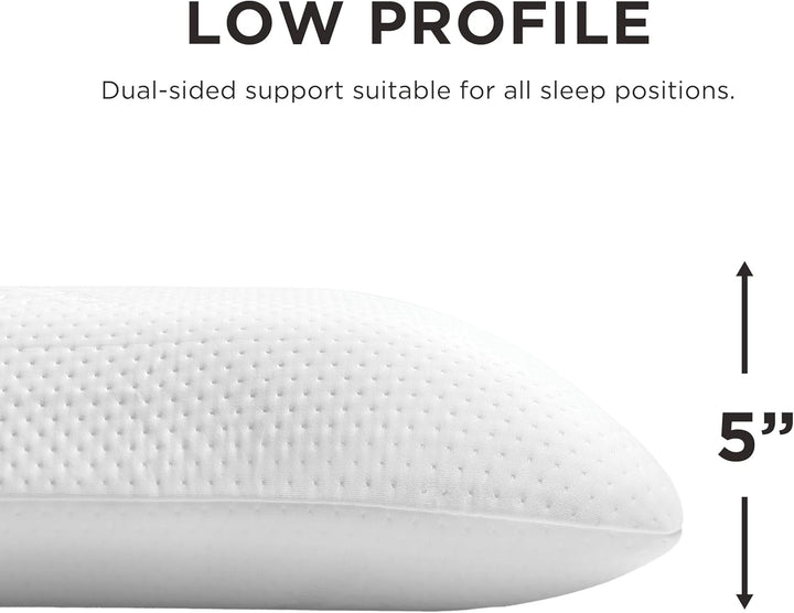 TEMPUR-PEDIC Pernă Symphony Fabricată din spumă cu memorie, Luxuriantă, Moale, Standard, Albă Perne standard Naty Shop