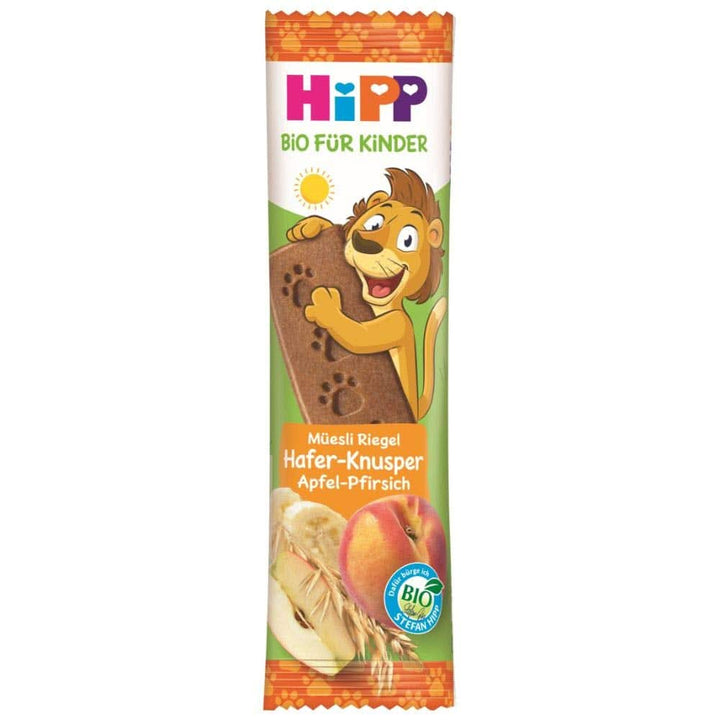 Hipp Bio-Riegel Müesli-Freund Elefant Butterkeks in Apfel-Vanille, 24Er Pack (24 X 20 G) Mama si Copilul Naty Shop 20 G (24Er Pack) Haf./Apfel-Pfirs.