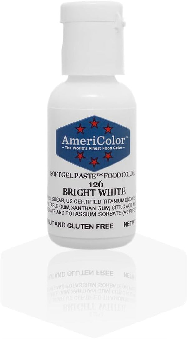 AmeriColor, Colorant alimentar Soft Gel Paste, 0,75 oz, alb deschis Coloranti Alimentari Naty Shop Default Title