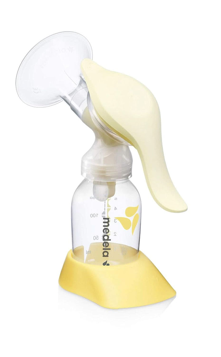 Pompă de sân manuală Medela Harmony - Design elvețian compact cu scuturi Personalfit Flex și tehnologie Medela 2-Phase Expression Accesorii Hrana si Alaptare Bebe Naty Shop Harmonie