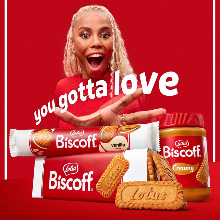 Lotus Biscoff | Biscuite caramelizate, Biscuite cu ciocolată caramelizată și Gallette Bretone | 160 de biscuiți ambalați individual | Doar ingrediente naturale | 160 x 1 | 1,1 kg