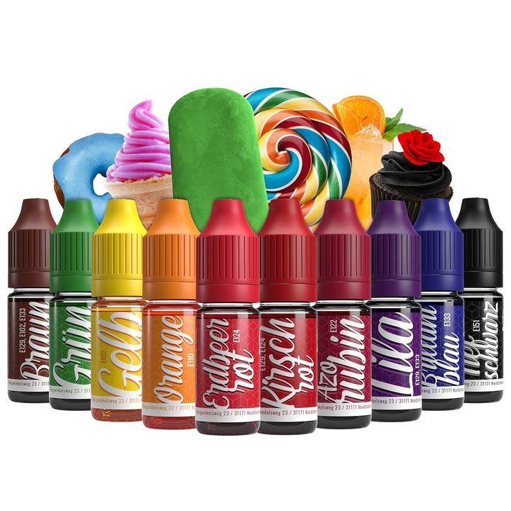 Belissia, coloranti alimentari lichizi, diverse cantitati si culori Coloranti Alimentari Naty Shop Set 10 culori