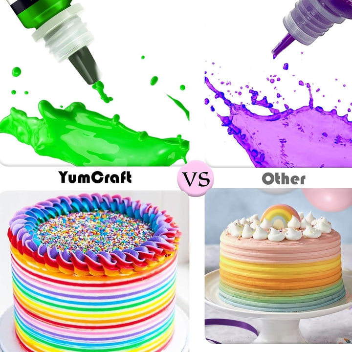 YumCraft, coloranti alimentari lichizi, 236 ml, diverse culori Naty Shop