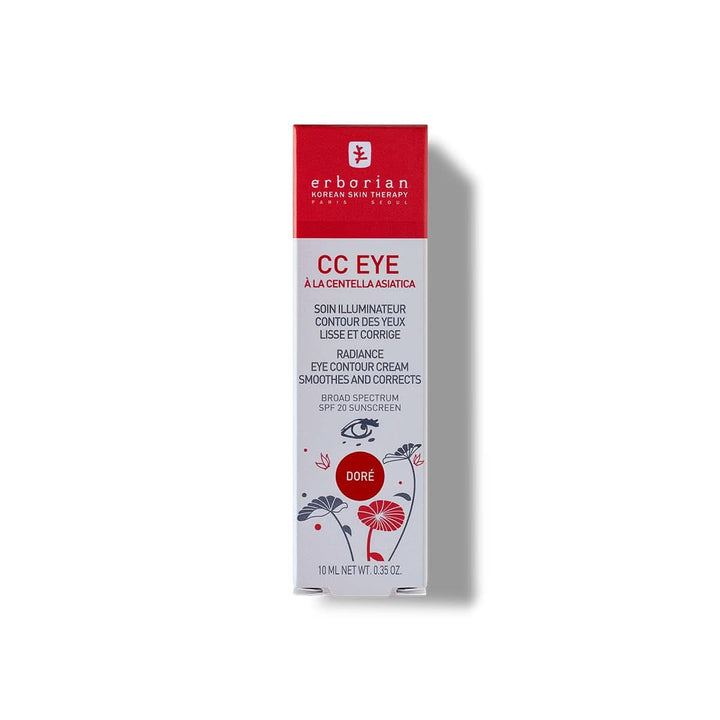 Erborian - CC Eye Cream Gold cu Centella Asiatica - Corector de contur al ochilor Cosmetice si Infrumusetare Naty Shop
