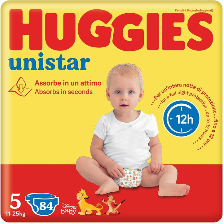 Scutece Huggies Unistar Mama si Copilul Naty Shop 5 - 84 Scutece