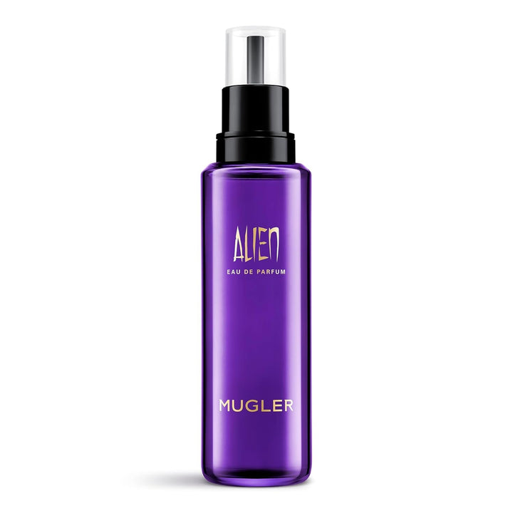 MUGLER Alien Eau De Parfum, Parfum pentru femei, Chihlimbar, Lemnos și Floral, Parfum excepțional, Reîncărcabil
