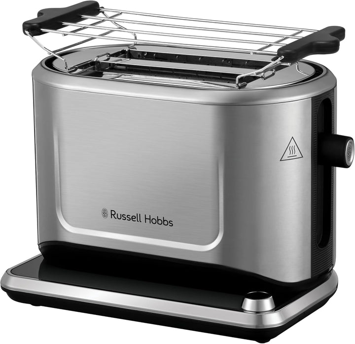Espressor Russell Hobbs [Barista: Reglare intensitate cafea, Funcție Cold Brew, Spumator lapte] Attentive - Panou de control tactil digital (Temporizator programabil) Espressor cu filtru 26230-56