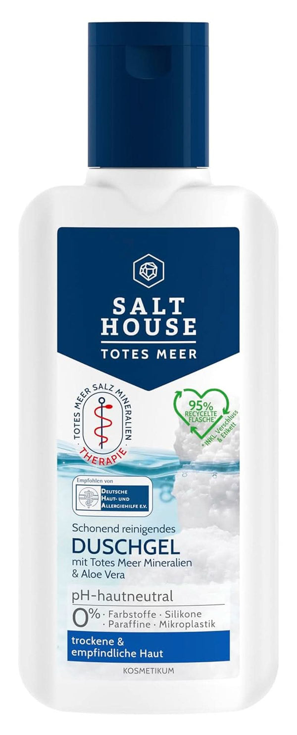 Salthouse Dead Sea Therapy, Gel de duș cu Aloe Vera, 250 ml Duș și baie Naty Shop