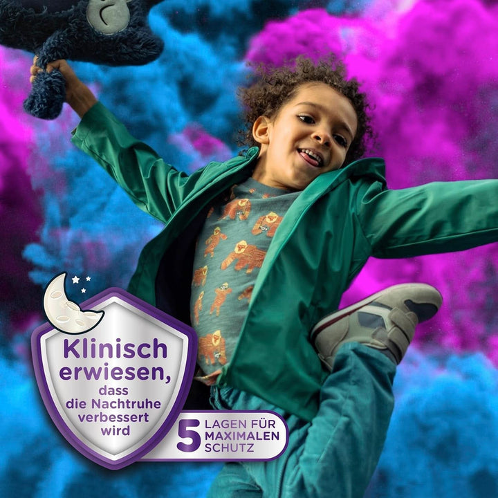 Huggies Drynites Nachtwindeln Bei Bettnässen, Für Jungen Ab 13 Bis Ca. 17 Jahre (48-60 KG), 27 Stück (3X9), Monatspack, Windel-Pants Naty Shop