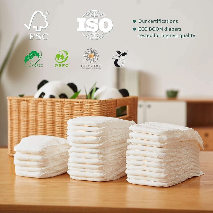 Scutece, Viscose din Bamboo Scutece, scutece de unică folosință moi naturale pentru sugari Mama si Copilul Naty Shop