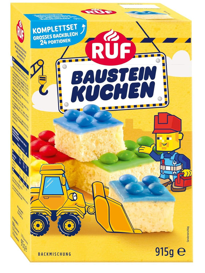 RUF Amestec pentru prăjituri, diverse culori Glazuri si Decor Naty Shop 915 grame Prajitura Constructorului