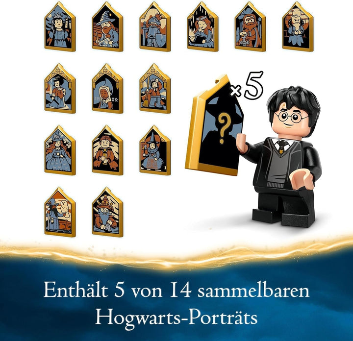 Castelul Hogwarts LEGO Harry Potter: Sala Mare, jucărie de colecționat, cu 11 minifigurine, inclusiv Hermione Granger, cadou magic pentru băieți și fete 76435 Seturi de constructie Besuche den LEGO-Store
