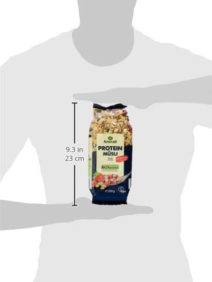 Muesli cu proteine organice, 350 grame Cereale Naty Shop