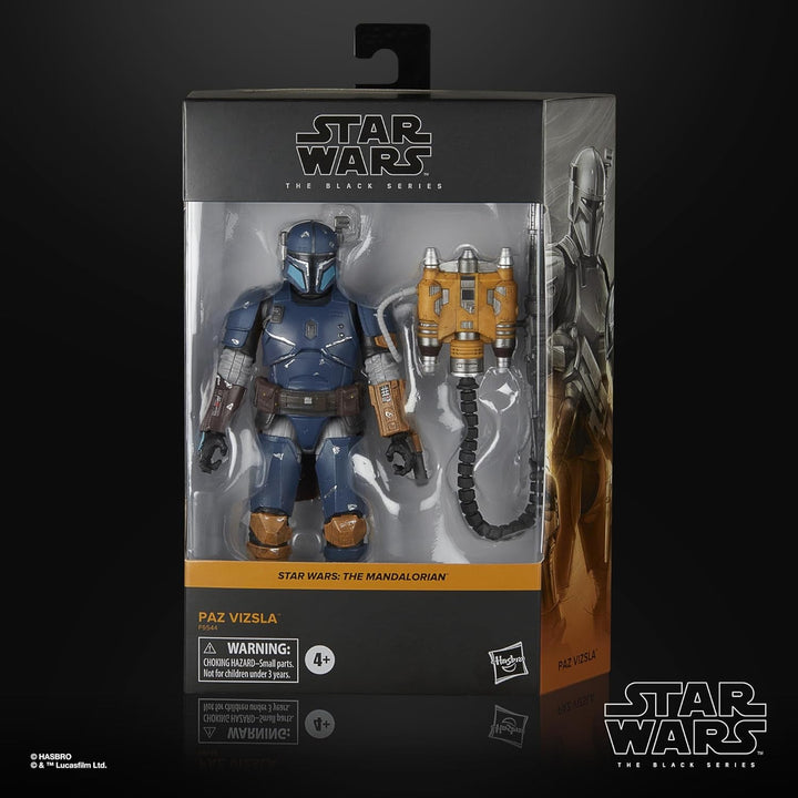 Star Wars seria neagră Paz Vizsla, figură de acțiune Deluxe (15 cm) Star Wars: Mandalorian Action figures Naty Shop