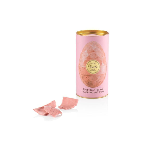Venchi, Ou de ciocolată, aromă de căpșuni și smântână, 150 grame Bomboane de Ciocolata Naty Shop Default Title