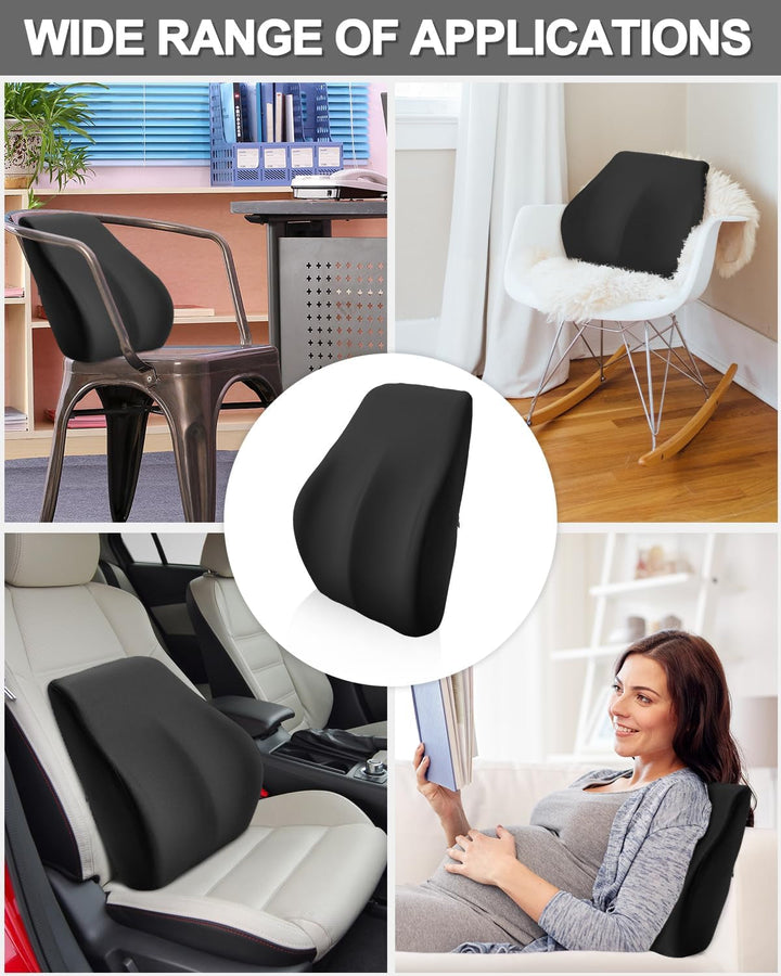Mașină cu pernă lombară, mașină cu suport lombar din spumă de memorie, mașină cu pernă lombară ergonomică, spătar pentru a ușura perna de suport pentru spate pentru scaune auto, scaun de birou, scaun cu rotile Perne lombare Naty Shop