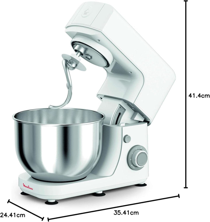 Robot de bucătărie multifuncțional Essential, 800 W, 6 setări de viteză, Bol din oțel inoxidabil, 4,8 L Mama si Copilul Naty Shop