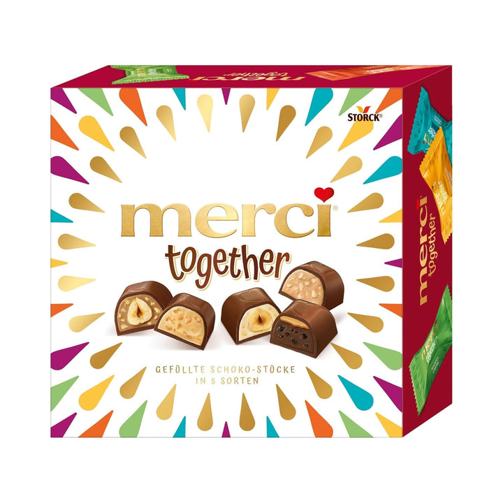 Merci Petits Chocolate Collection - Mix de specialități de ciocolată Bomboane de Ciocolata Naty Shop 1 X 175G Merci Together