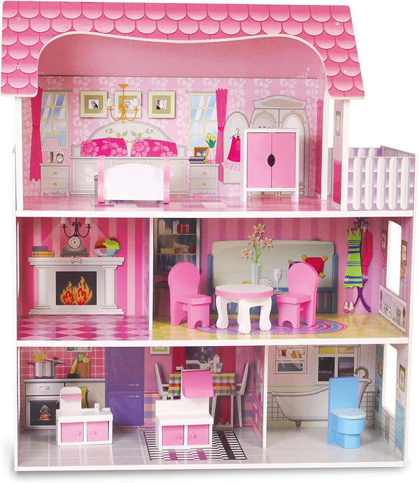 Casă din lemn pentru păpuși și LOL 40541 Casute de papusi Naty Shop Titlu implicit