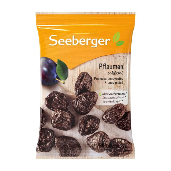Seeberger, prune uscate foarte mari și gustoase de cea mai bună calitate - foarte dulci și aromate, 13 x 125 grame Produse deshidratate Naty Shop 13 x 125 grame