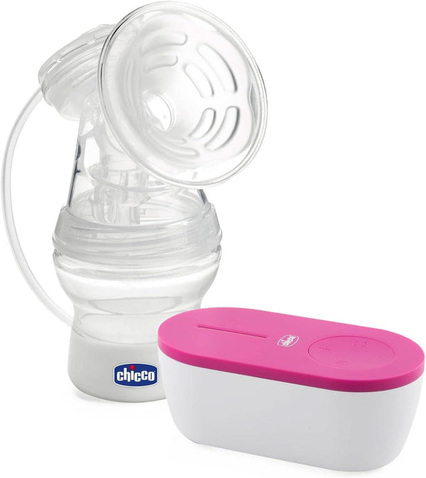 Chicco, pompă de sân electrică portabilă, 5 niveluri de intensitate, 150 ml Accesorii Hrana si Alaptare Bebe Naty Shop Milchpumpe