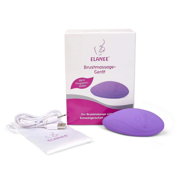 ELANEE Brustmassage-Gerät Für Schwangerschaft Und Stillzeit, Sanfte Massage Der Brust, Lockerung Des Brustgewebes, Anregung Milchfluss (223-00), 1 Stück (1Er Pack) Accesorii Hrana si Alaptare Bebe Naty Shop