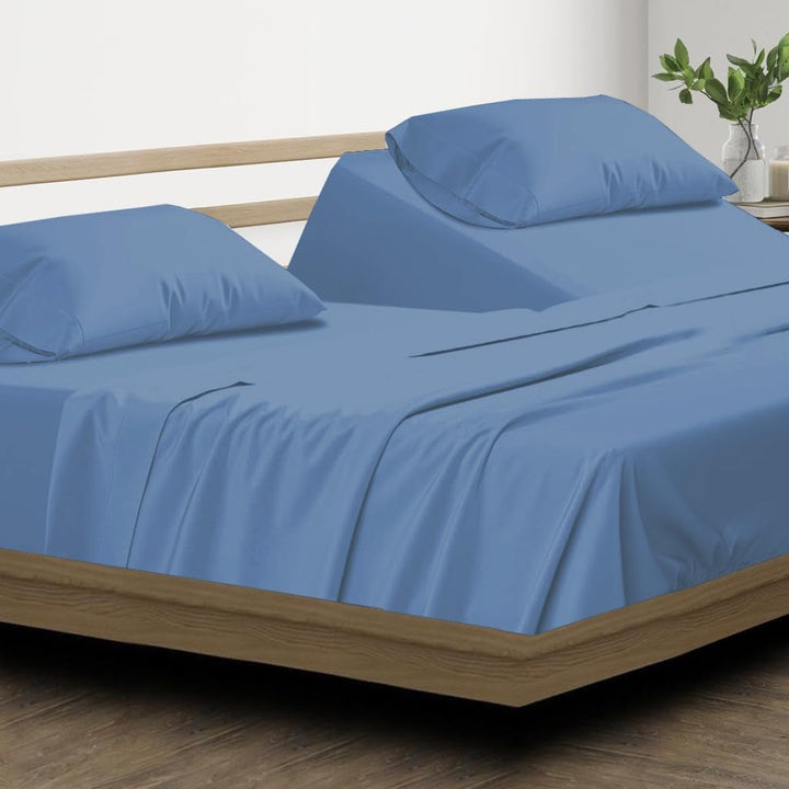 Pernă Silentnight Deep Sleep Perne standard Naty Shop Albastru mediu 34" Top Split King