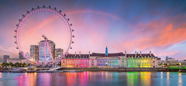 Ravensburger Puzzle 12000805 - Londra colorată - puzzle jigsaw de 2000 de piese pentru adulți cu vârsta de peste 14 ani Puzzle Naty Shop Titlu implicit
