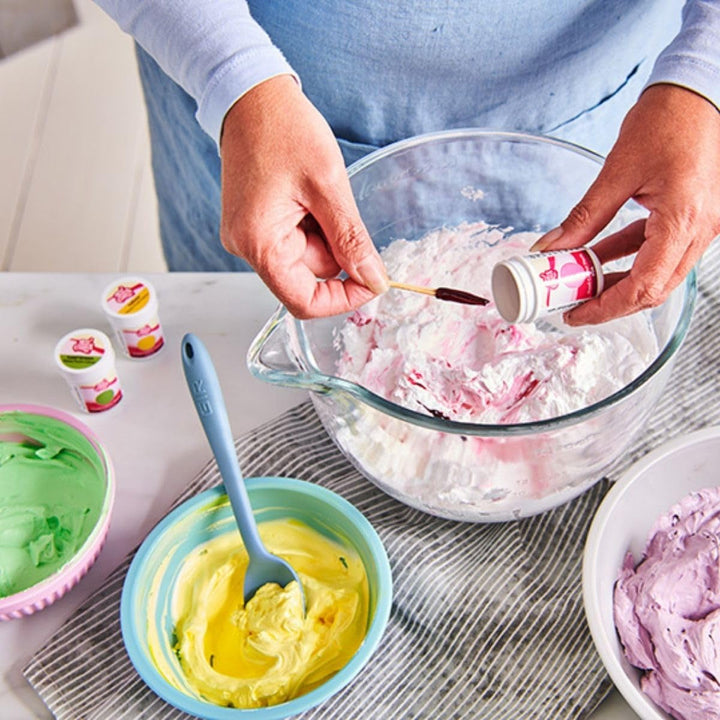 Funcakes Pastenfarben Set 8-Teilig: Konzentrierte Lebensmittelfarbe Für Teig, Sahne, Fondant, Marzipan, Teig, Modellier- Und Blütenpaste. Halal. Coloranti Alimentari Naty Shop