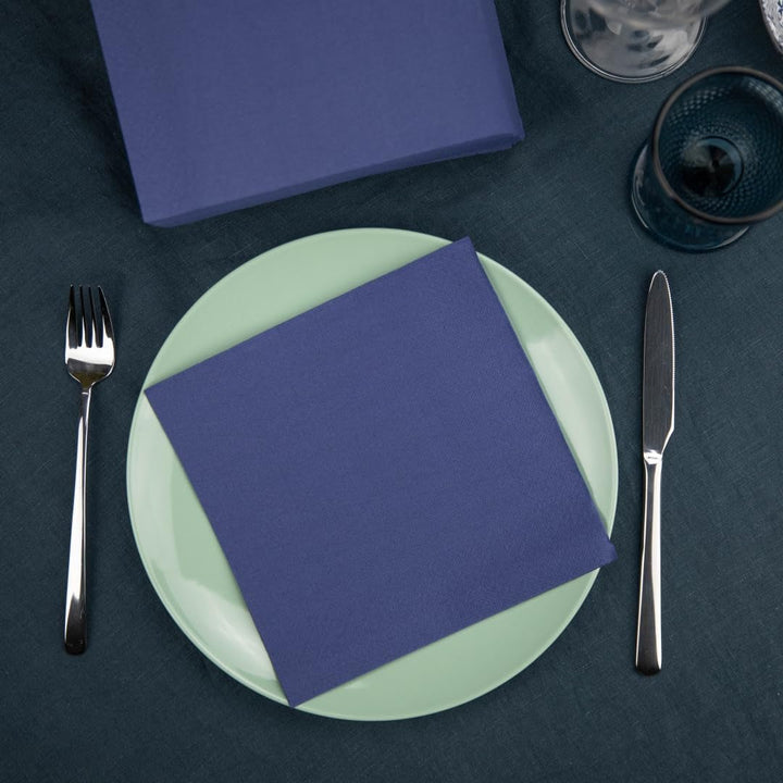 Șervețele de hârtie Renova, albastru auriu - 40 de șervețele