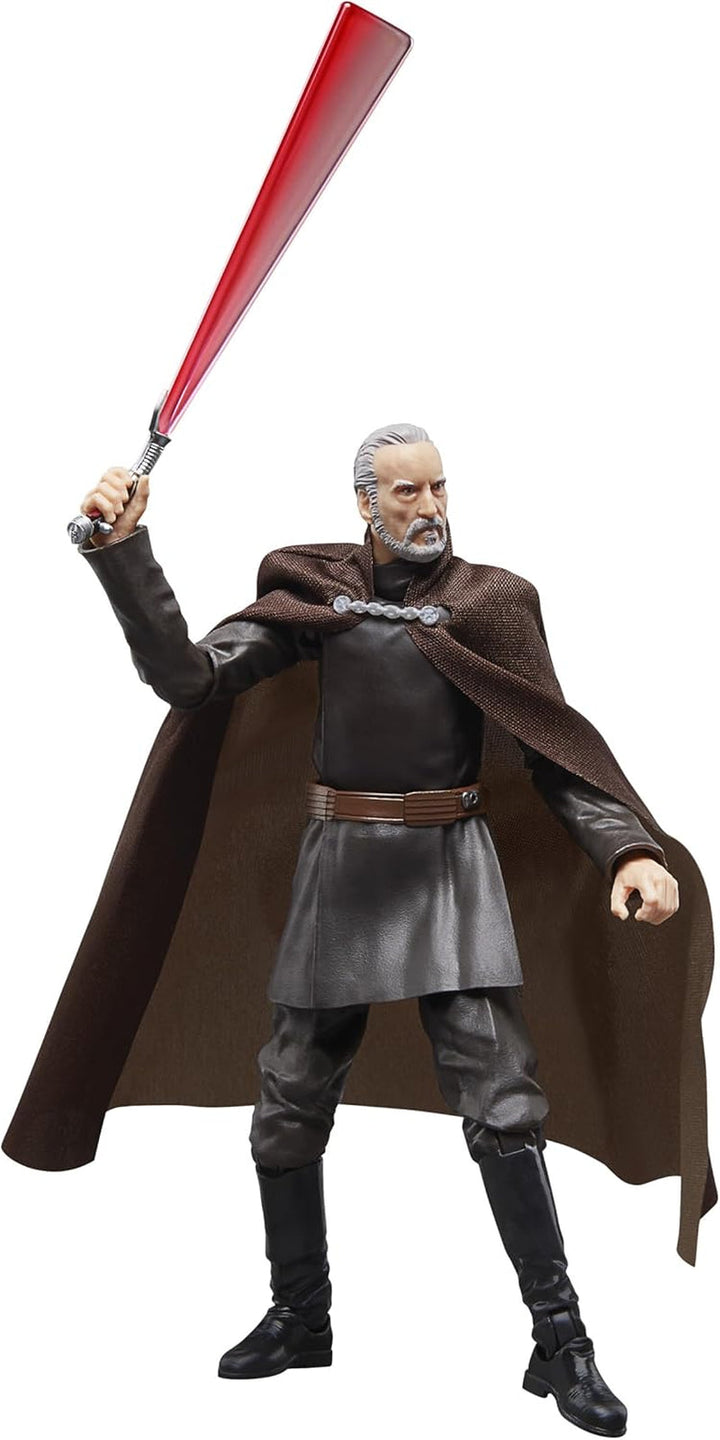 Star Wars Seria Neagră Contele Dooku, Star Wars: Răzbunarea Sith 20 de ani figura de acțiune de colecție (15 cm) Action figures Naty Shop