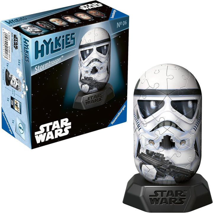 Ravensburger Hylkies: Figurine de colecție Star Wars de asamblat singur - Figura #03 - Prințesa Leia - Construiește, îndrăgostește-te, colecționează - Mini figurine pentru fanii Star Wars Action figures Naty Shop Stormtrooper