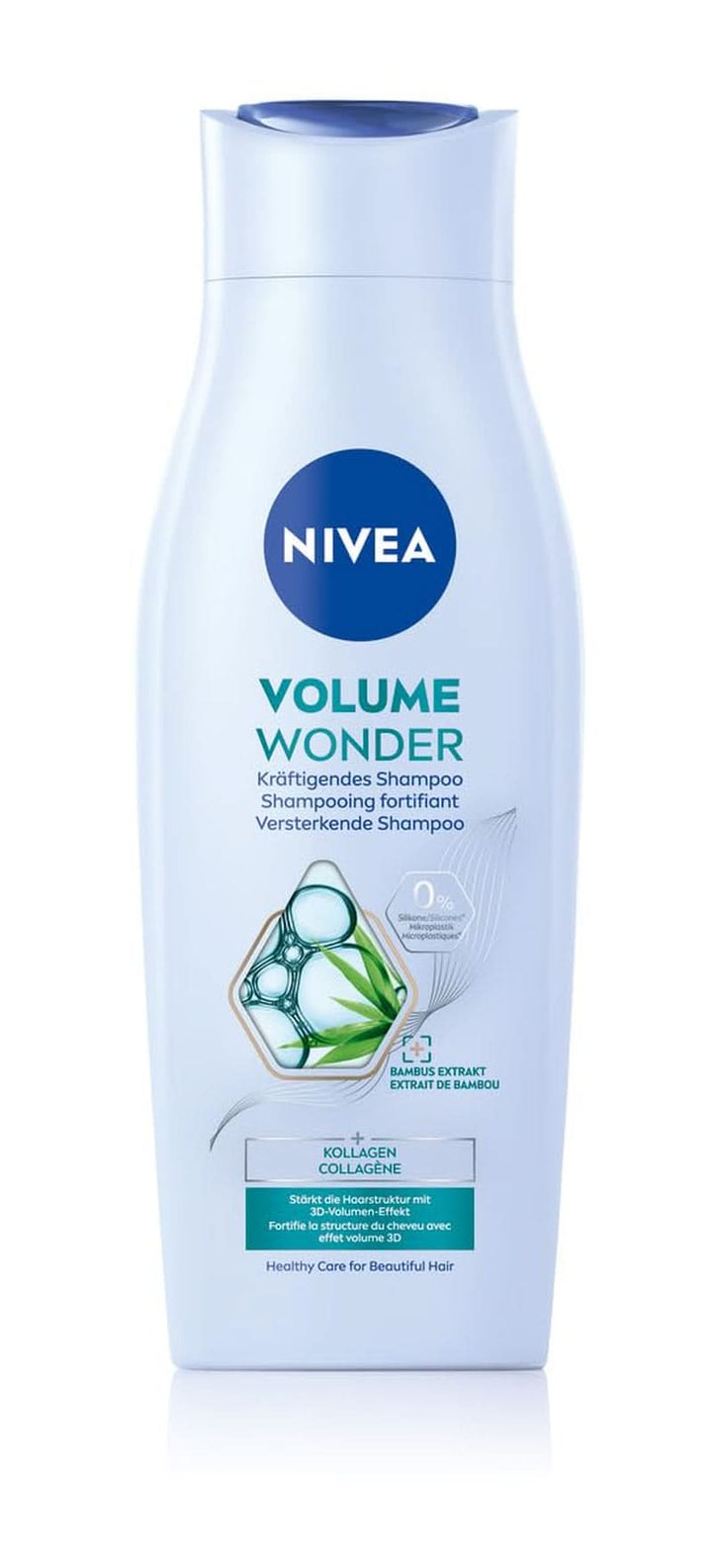 NIVEA Volume Wonder Șampon de întărire, șampon de volum, 50 ml Duș și baie Naty Shop 400 ml