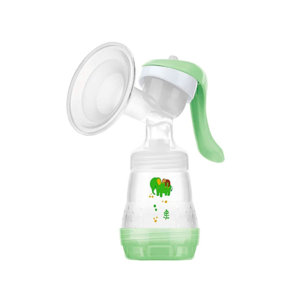 MAM Pompă de sân manuală E102 - Pompă de sân pentru lapte matern, confortabilă și eficientă Accesorii Hrana si Alaptare Bebe Naty Shop
