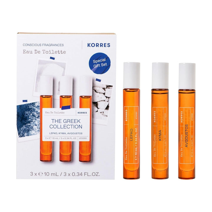 KORRES WHITE TEA Apă de toaletă pentru femei, format de călătorie, parfum floral și proaspăt pentru femei cu aromă delicată de iasomie, ideal pentru călătorii, vegan, 10 ml