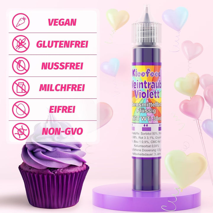 Colorant alimentar lichid, 30 ml Coloranti Alimentari Naty Shop