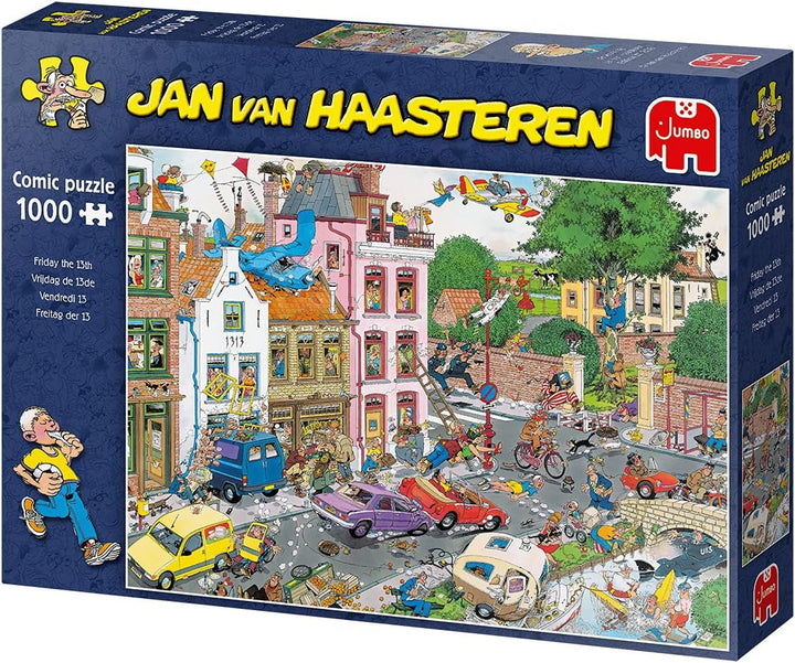 Vineri 13, puzzle jigsaw 1000 piese adulți Puzzle Naty Shop