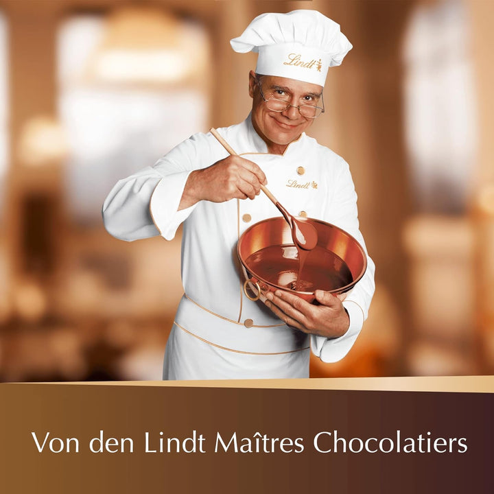 Lindt NUXOR Ciocolată cremoasă cu lapte Gianduja cu alune întregi prăjite, 103 grame Bomboane de Ciocolata Naty Shop