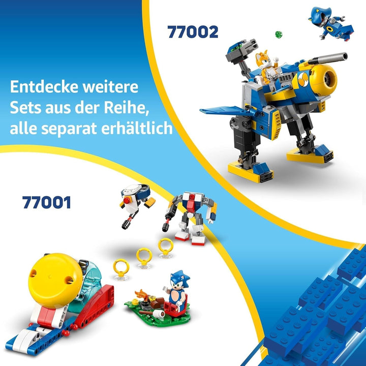 LEGO Sonic the Hedgehog Super Shadow Vs. Biolizard, jucărie gamer, cadou pentru băieți și fete, set de joacă de colecționat pentru copii și fani ai jocurilor video, cu figuri ale personajelor 77003 Seturi de constructie Besuche den LEGO-Store