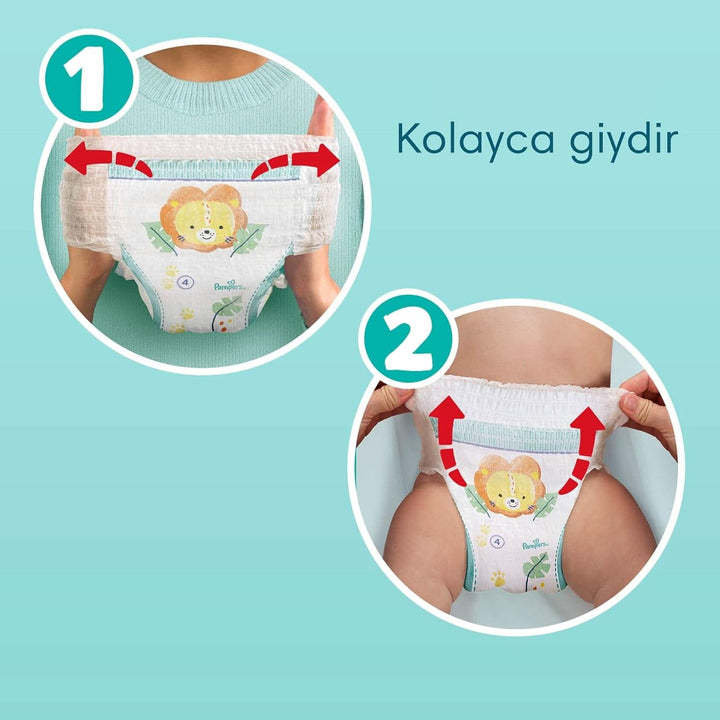 Pampers Night Pants mărimea 6 (15+ kg), 19 scutece, scutecele de noapte oferă protecție toată noaptea Mama si Copilul Naty Shop