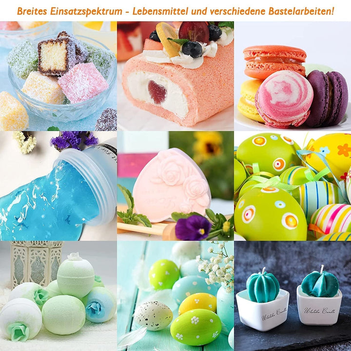 Coloranti alimentari gel, diverse marimi si culori Coloranti Alimentari Naty Shop