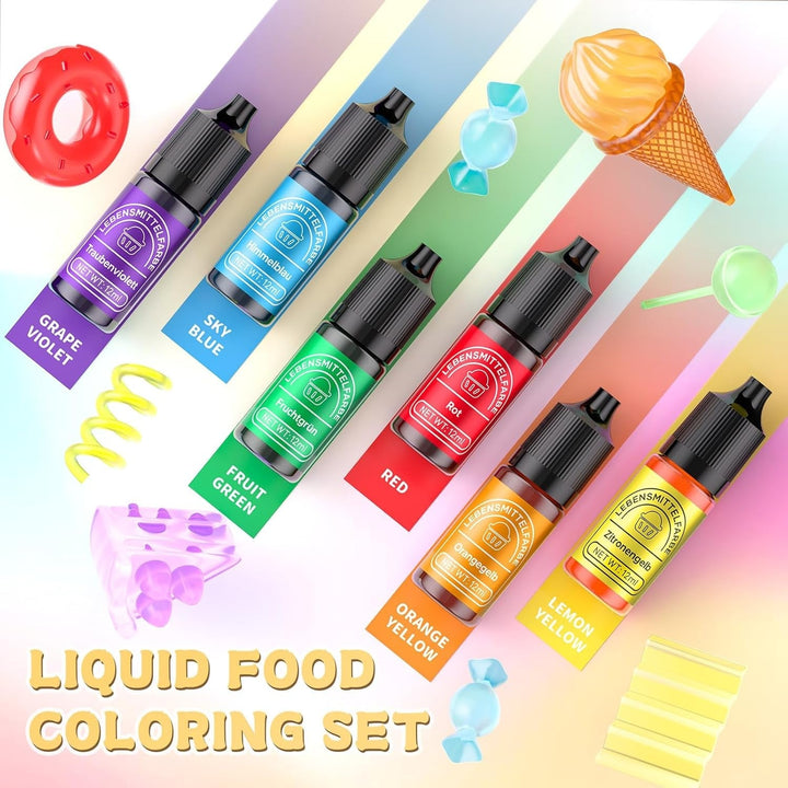 Coloranti alimentari lichizi, 6 ml Naty Shop